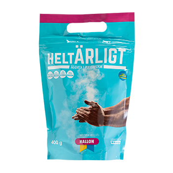 Äggvitepulver hallon